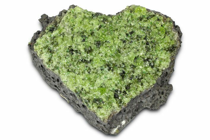 Peridot Crystals in Basalt - Arizona #369537